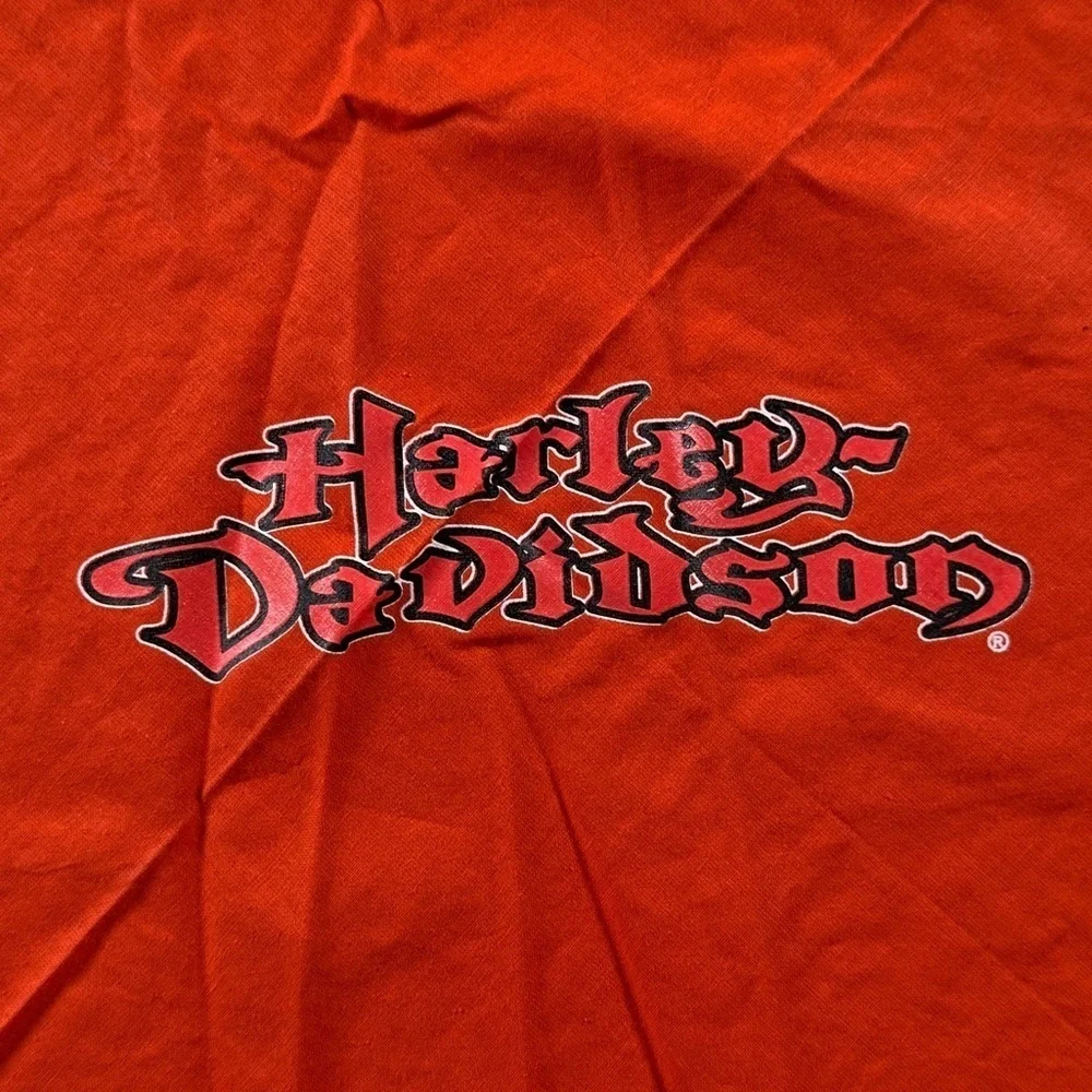 Y2K 04 VTG Harley-Davidson Spider and Web Bandana